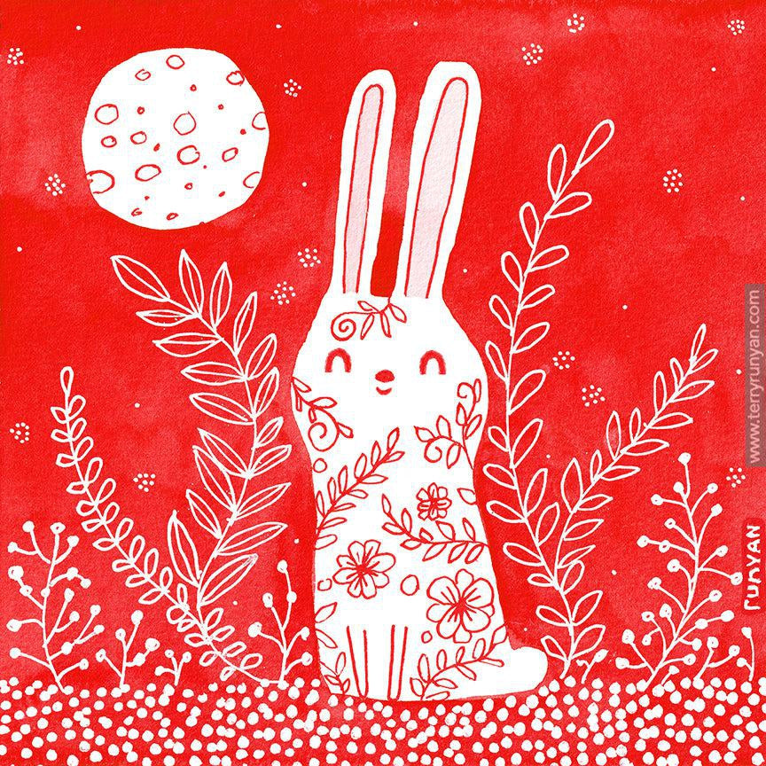 Happy Year of the Rabbit!-Terry Runyan Creative