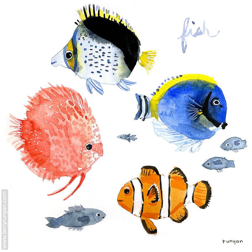 Tropical Fish!-Terry Runyan Creative