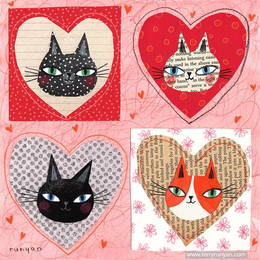 Kitty Hearts!-Terry Runyan Creative