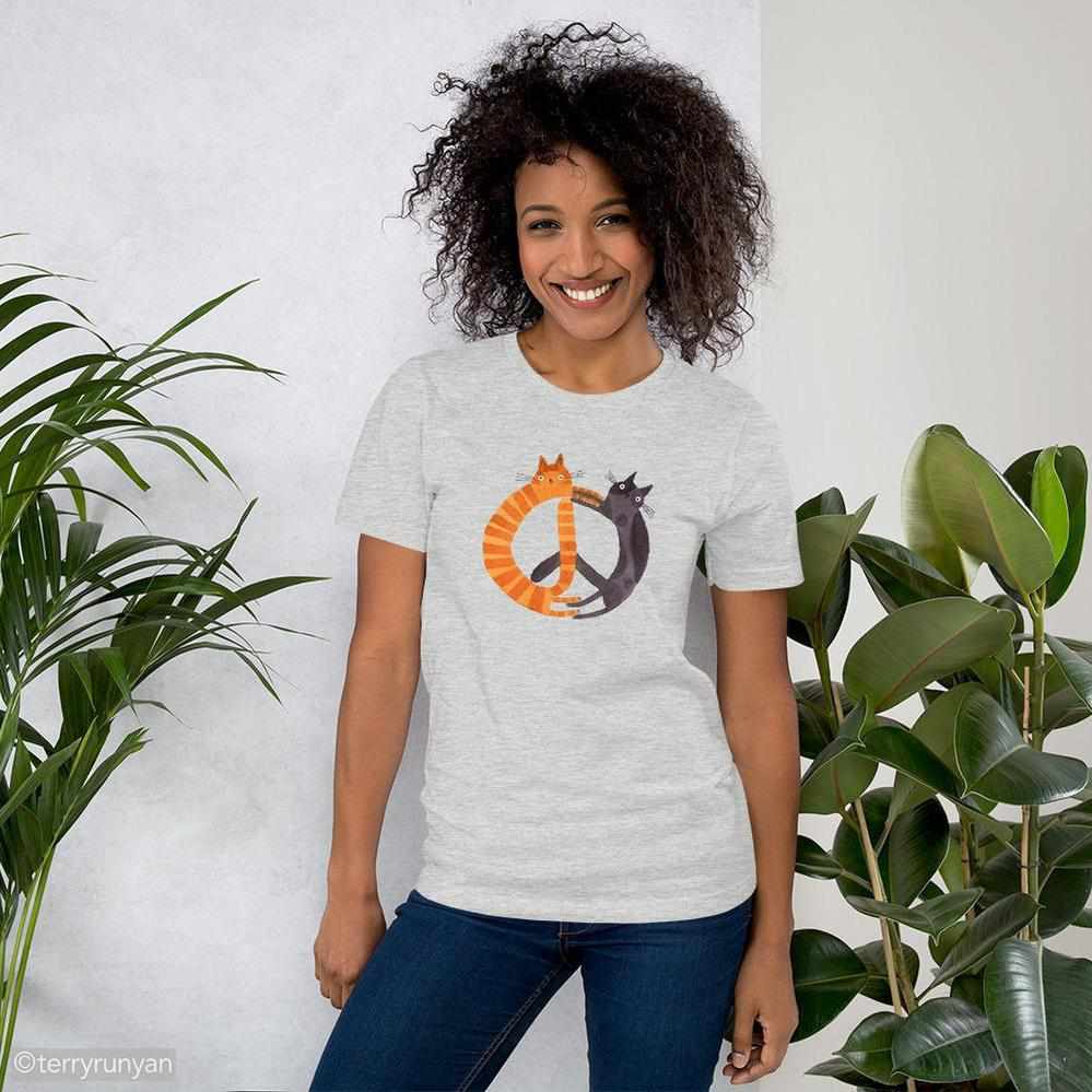 WORLD PEACE DAY T-Shirt-T-Shirts-Terry Runyan Creative-Terry Runyan Creative