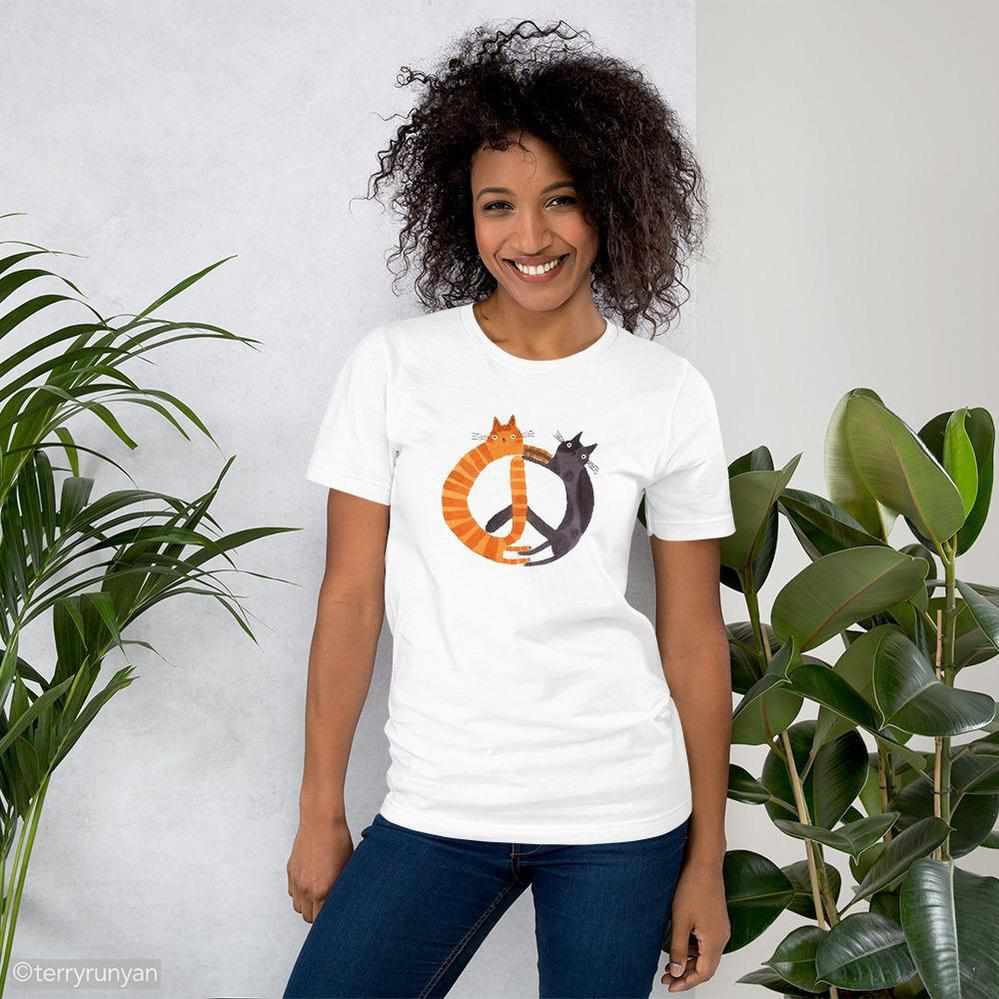 WORLD PEACE DAY T-Shirt-T-Shirts-Terry Runyan Creative-Terry Runyan Creative