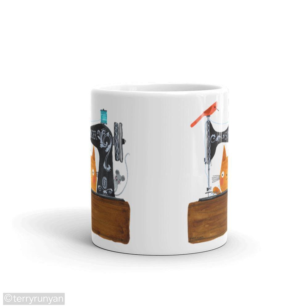SEWING FETISH mug-Mugs-Terry Runyan Creative-Terry Runyan Creative