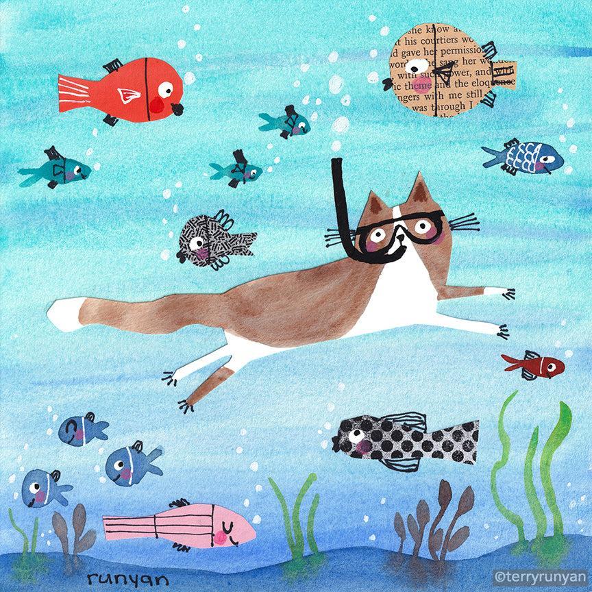 Snorkeling Fun!-Terry Runyan Creative