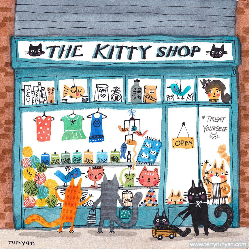 The Kitty Shop!-Terry Runyan Creative