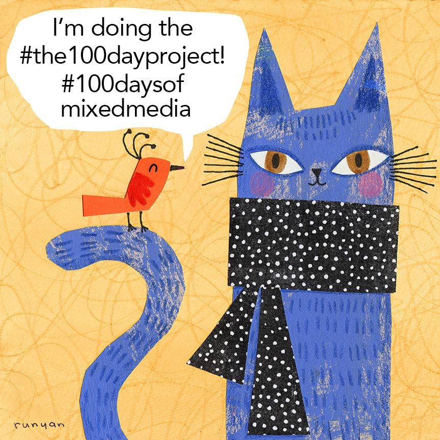 100 Days of Mixed Media!-Terry Runyan Creative