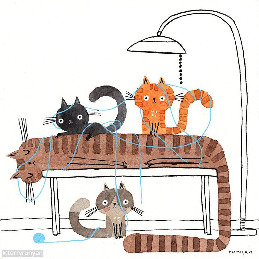 Tired! Happy Mother's Day!-Terry Runyan Creative