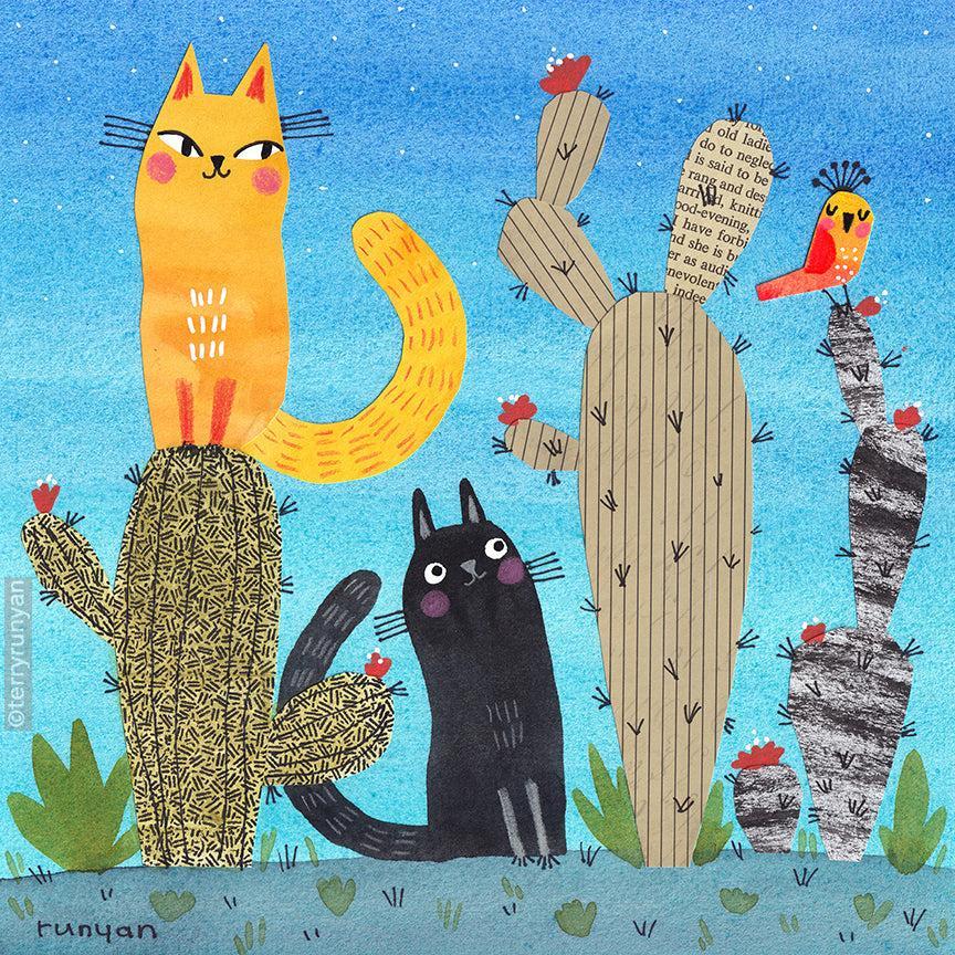 Cactus Night!-Terry Runyan Creative