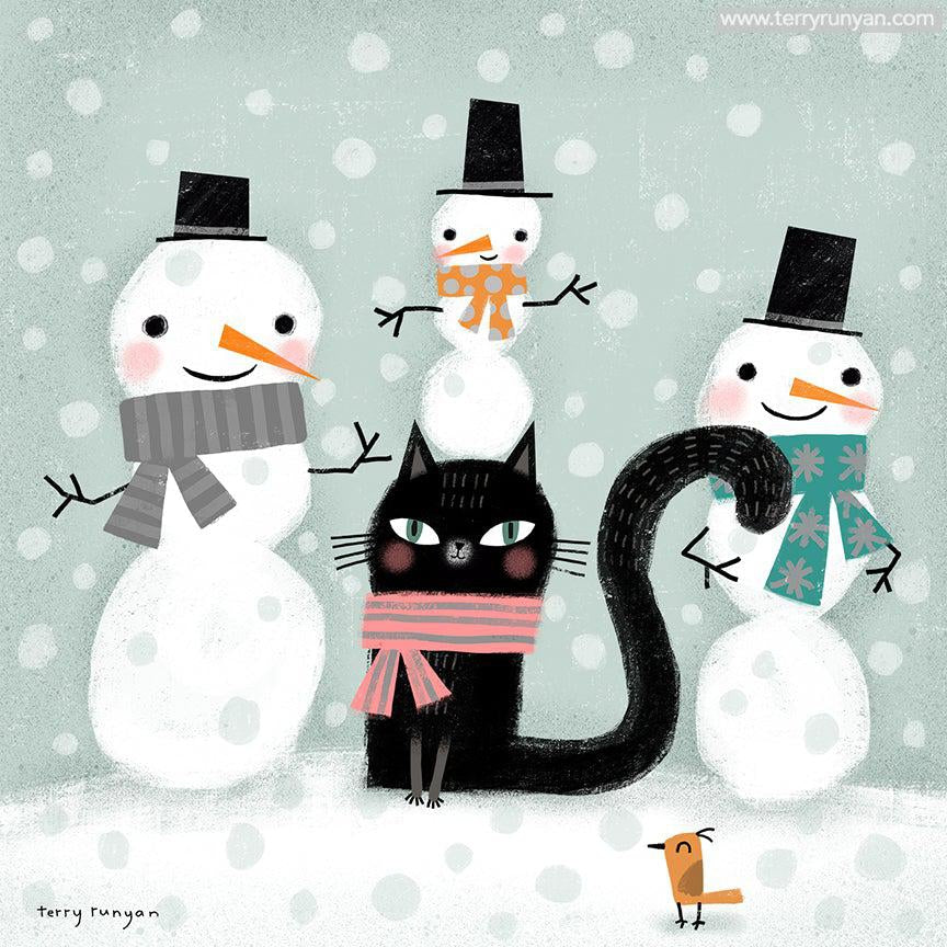 Snow Friends!-Terry Runyan Creative