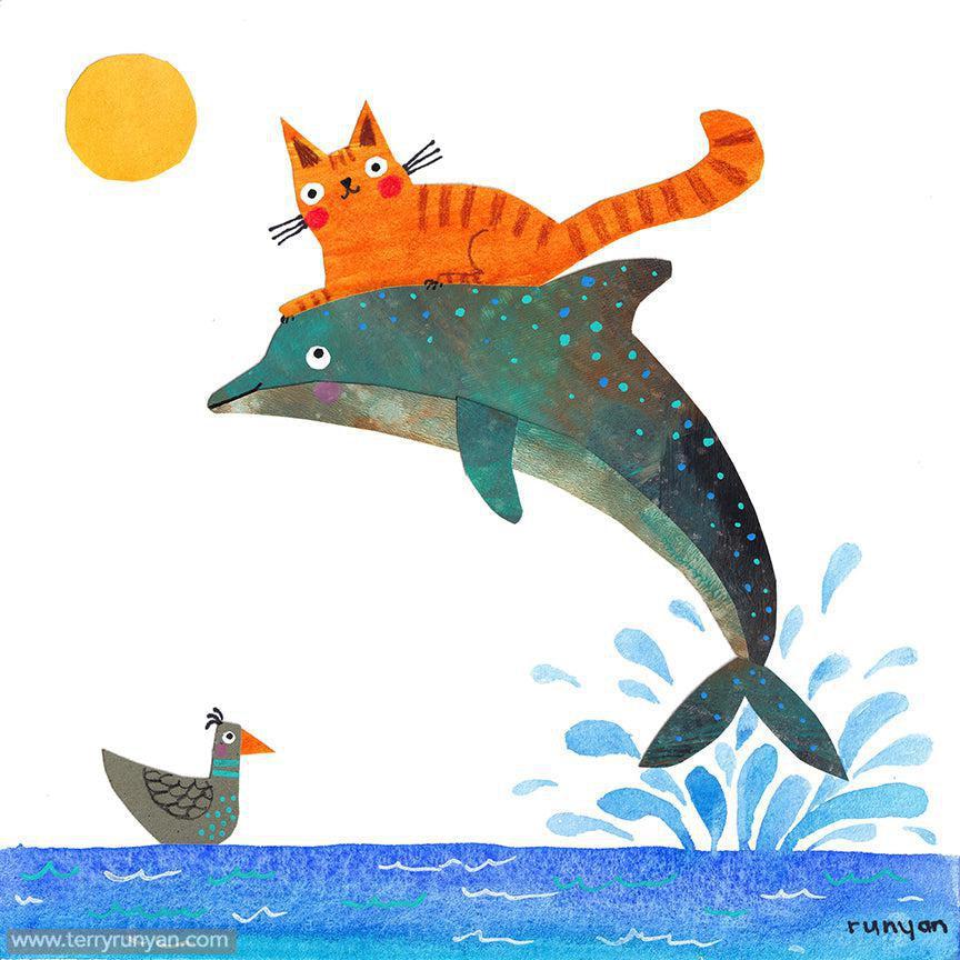 Dolphin Rider! – Terry Runyan Creative