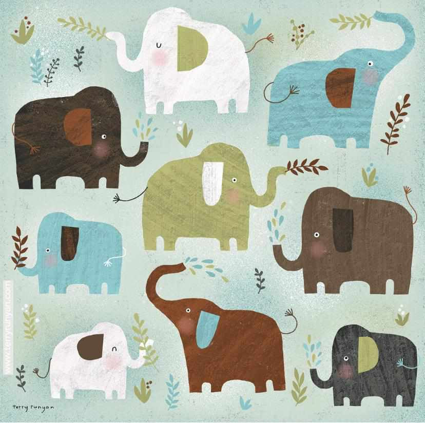 World Elephant Day!-Terry Runyan Creative