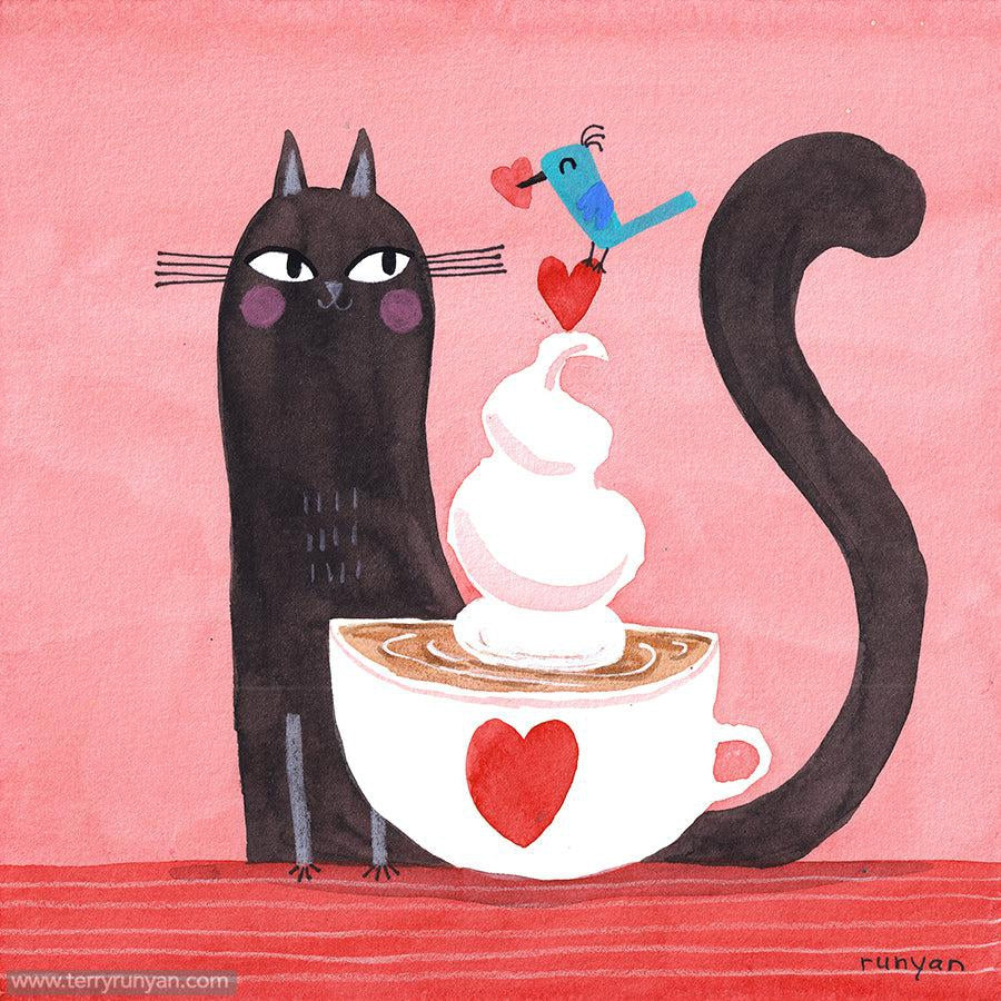 Latte Lovers!-Terry Runyan Creative