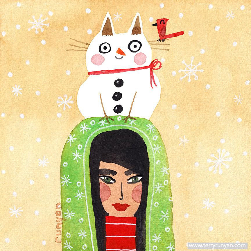 Snow Cat Hat!-Terry Runyan Creative
