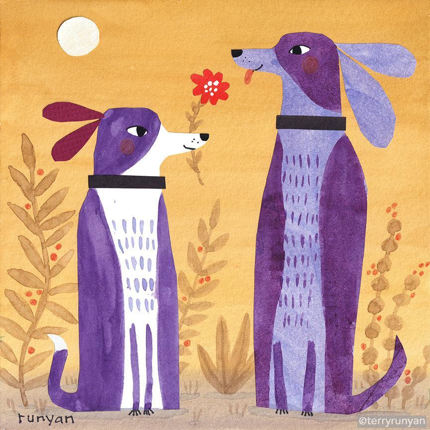 Purple Puppers!-Terry Runyan Creative