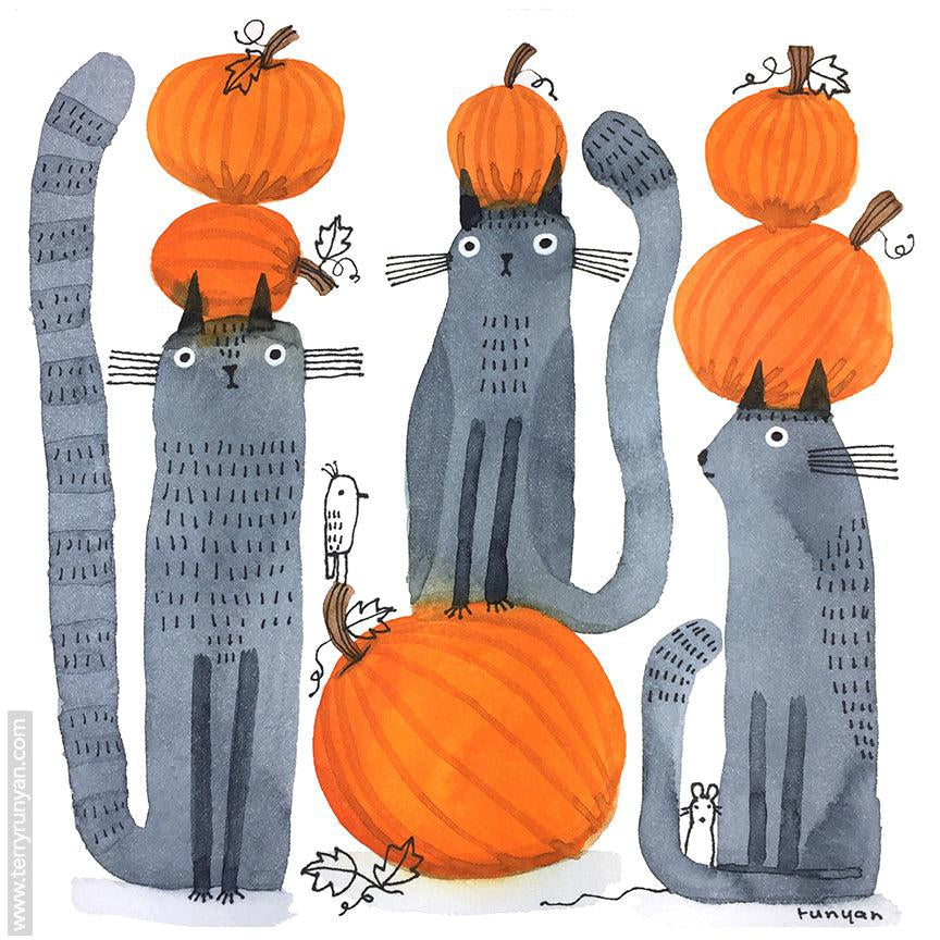 Pumpkin Heads!-Terry Runyan Creative