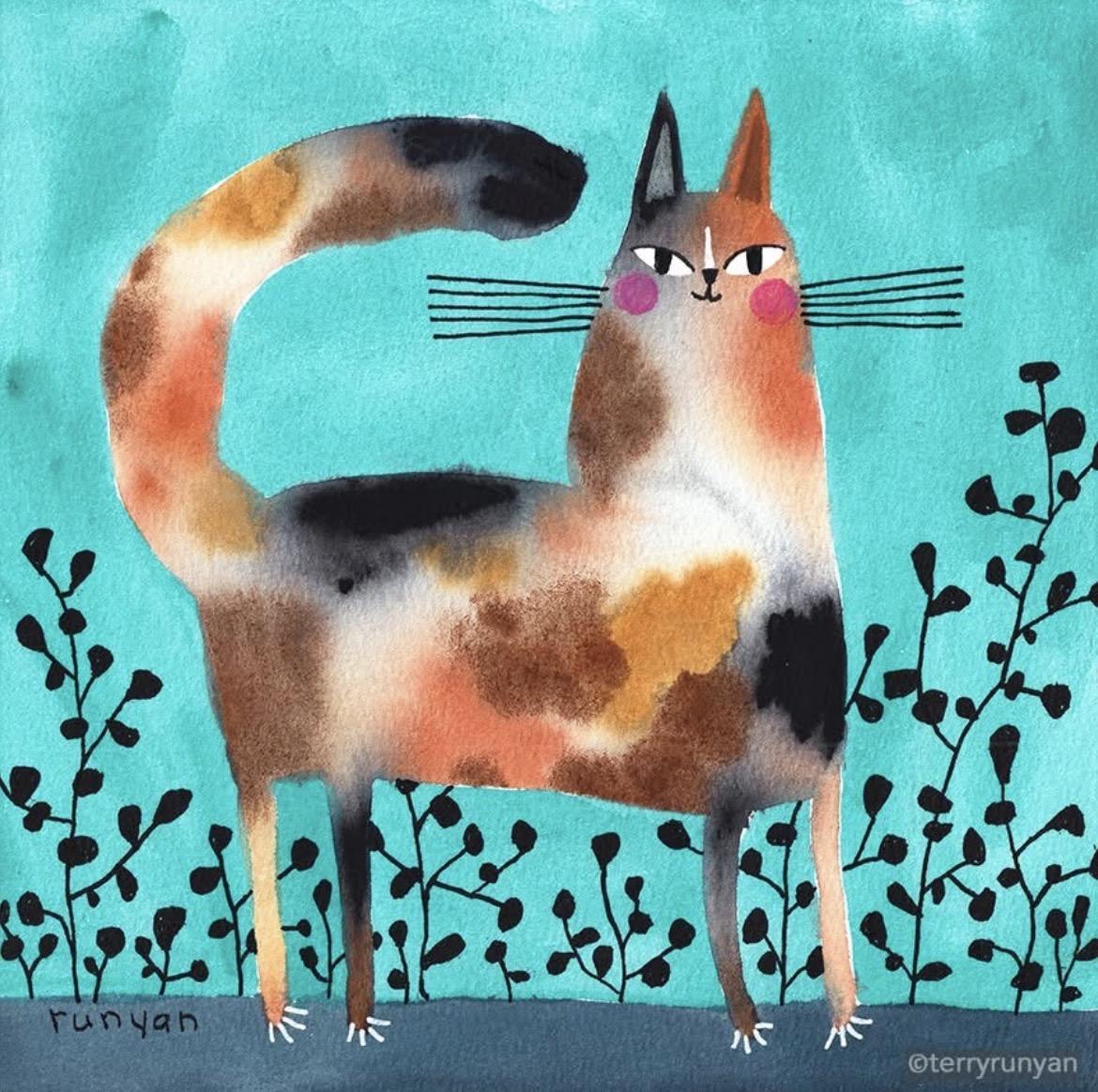 Calico Caturday! – Terry Runyan Creative
