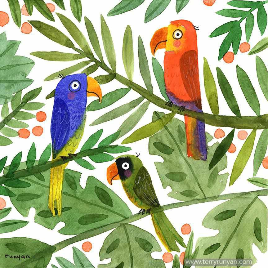 Parrot Day!-Terry Runyan Creative