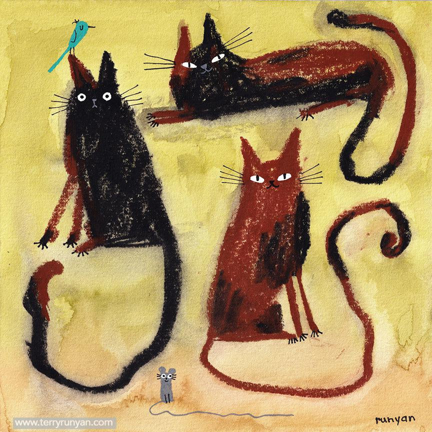 Scribble Cats 2-Terry Runyan Creative
