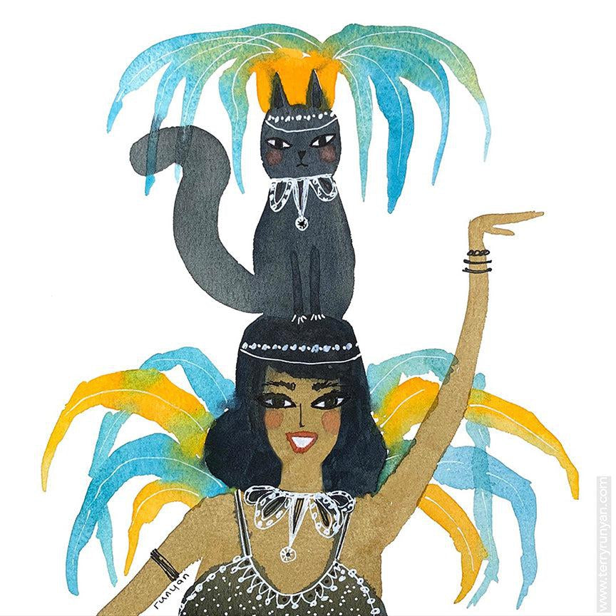 Carnival Cat Hat!-Terry Runyan Creative