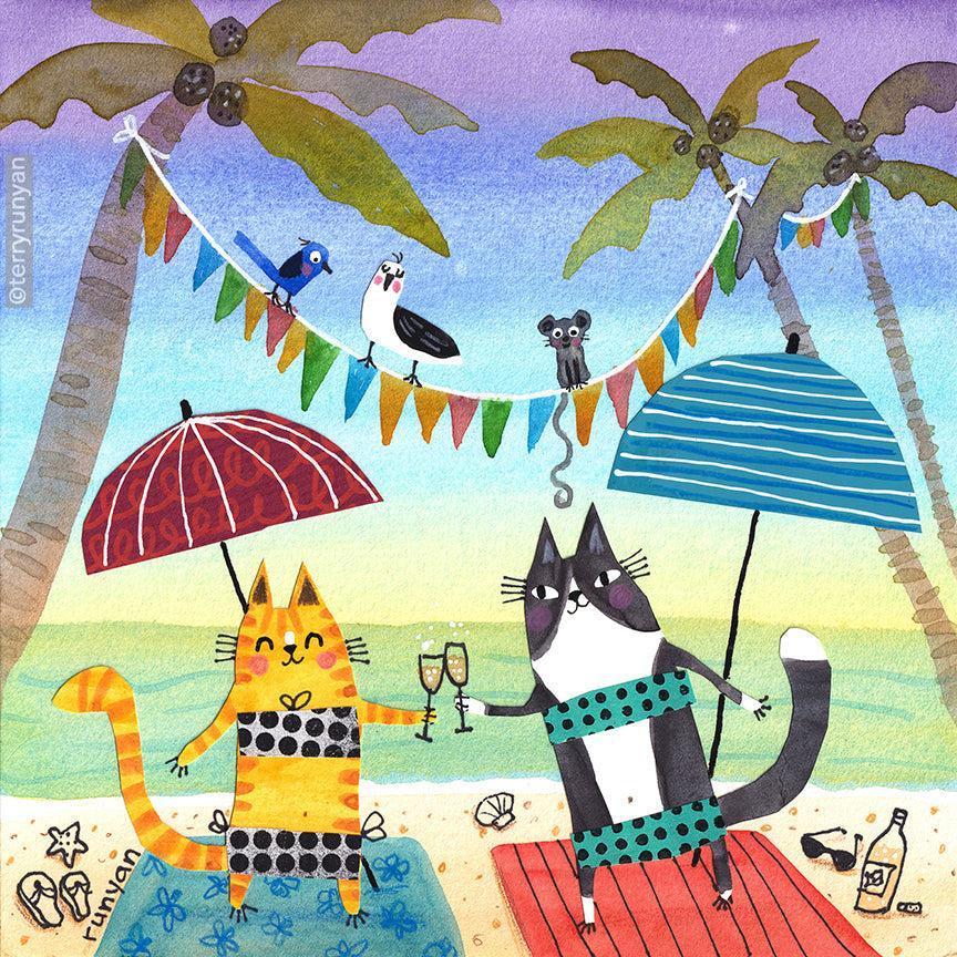 Beach Party!-Terry Runyan Creative