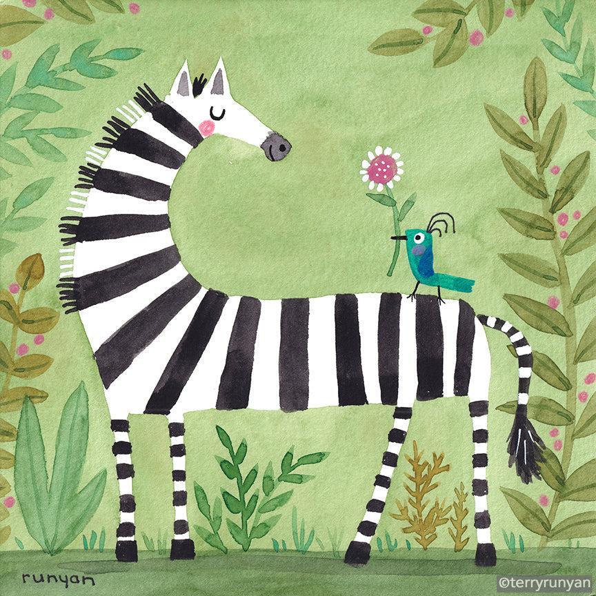 Zebra Gift!-Terry Runyan Creative