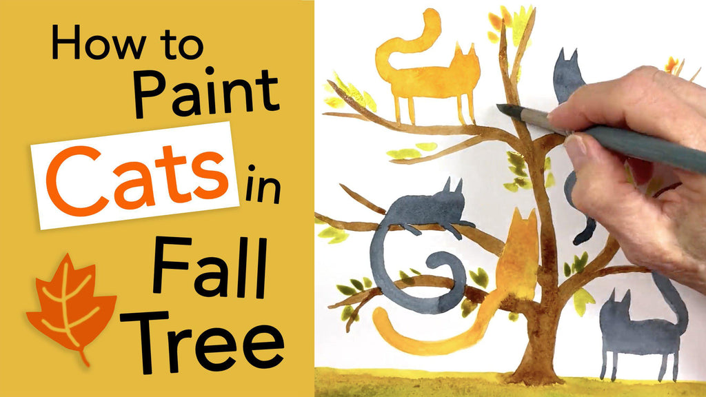 Fall Tree Cats video!-Terry Runyan Creative
