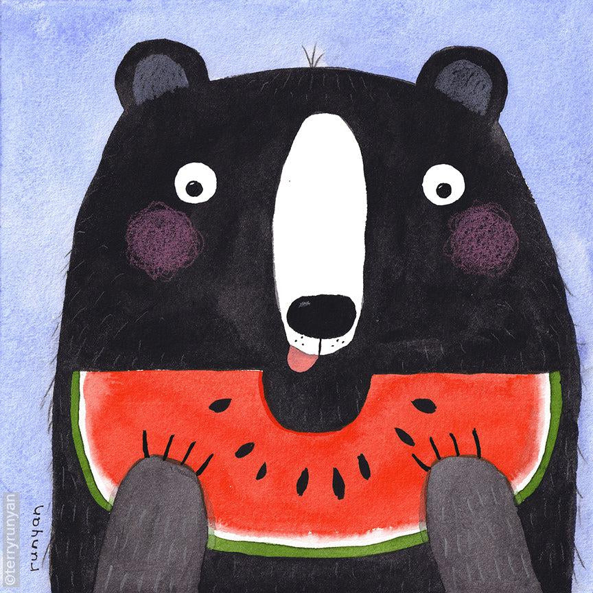Watermelon Snack!-Terry Runyan Creative