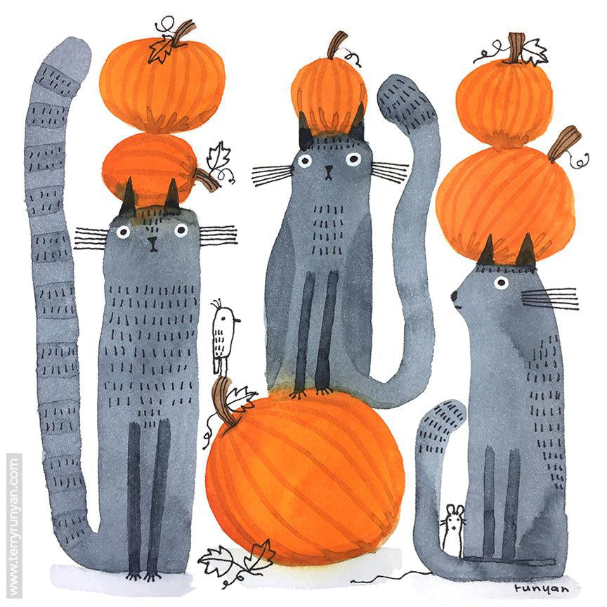 Pumpkin Heads-Terry Runyan Creative