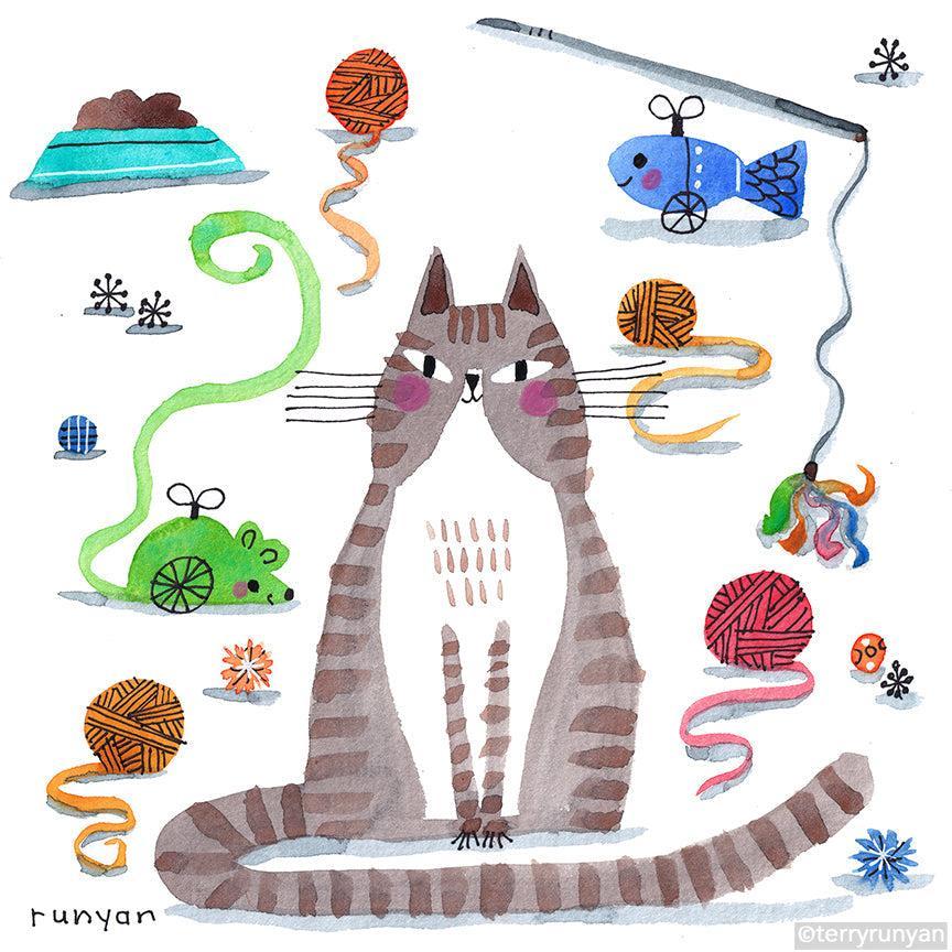 Kitty Ingredients!-Terry Runyan Creative