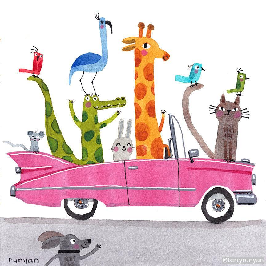 Pink Cadillac Gang!-Terry Runyan Creative