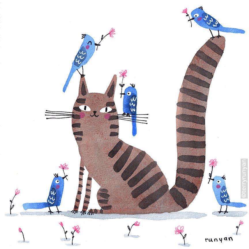 Tabby Love!-Terry Runyan Creative