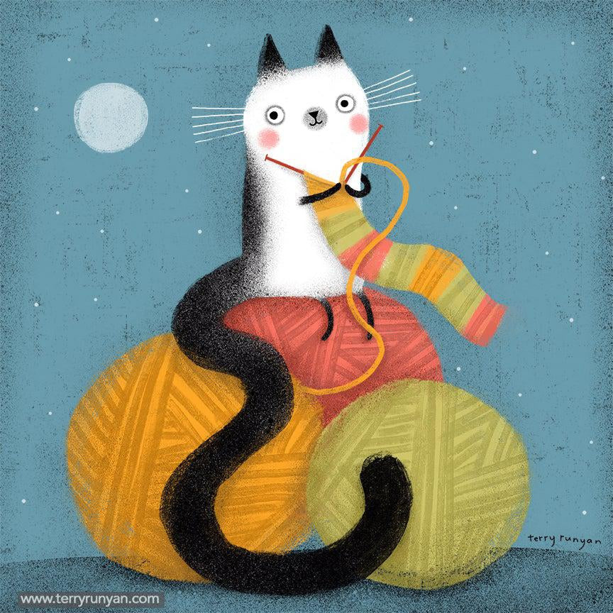 Knitty Kitty!-Terry Runyan Creative