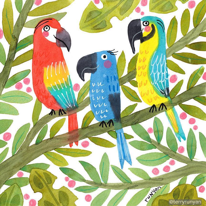 Parrot Pals!-Terry Runyan Creative