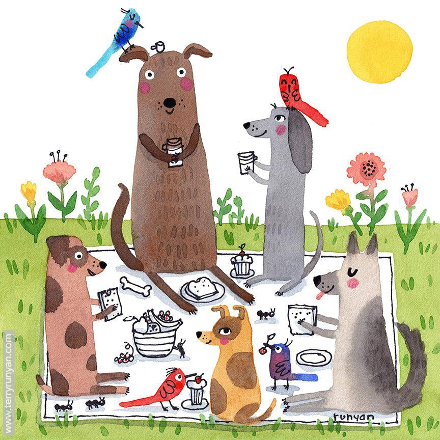 Pupper Picnic!-Terry Runyan Creative