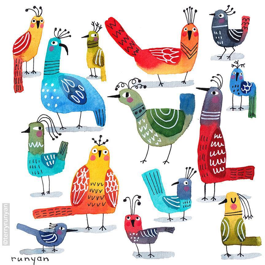 Just Birds!-Terry Runyan Creative