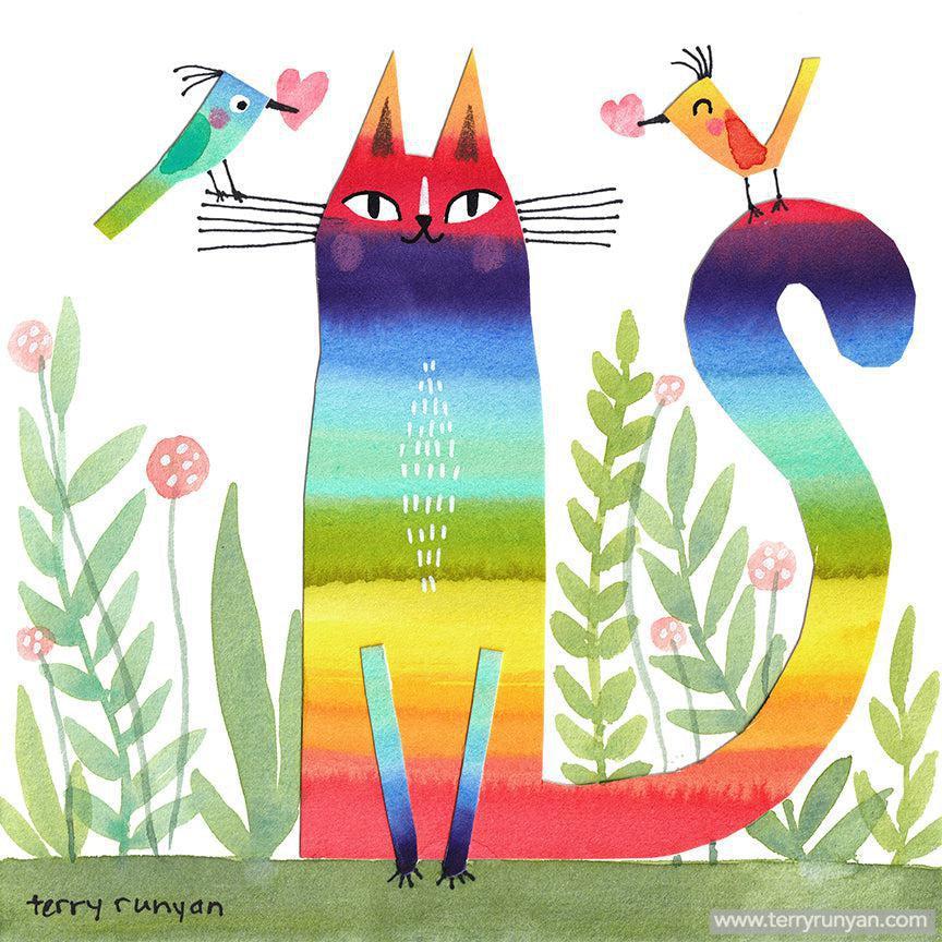 Kitty Rainbow! – Terry Runyan Creative
