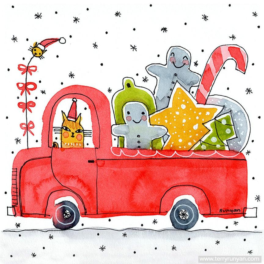 Holiday Cookie Delivery!-Terry Runyan Creative