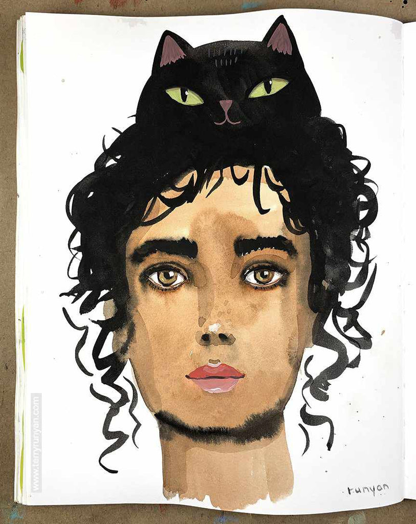 Black Cat Cap!-Terry Runyan Creative