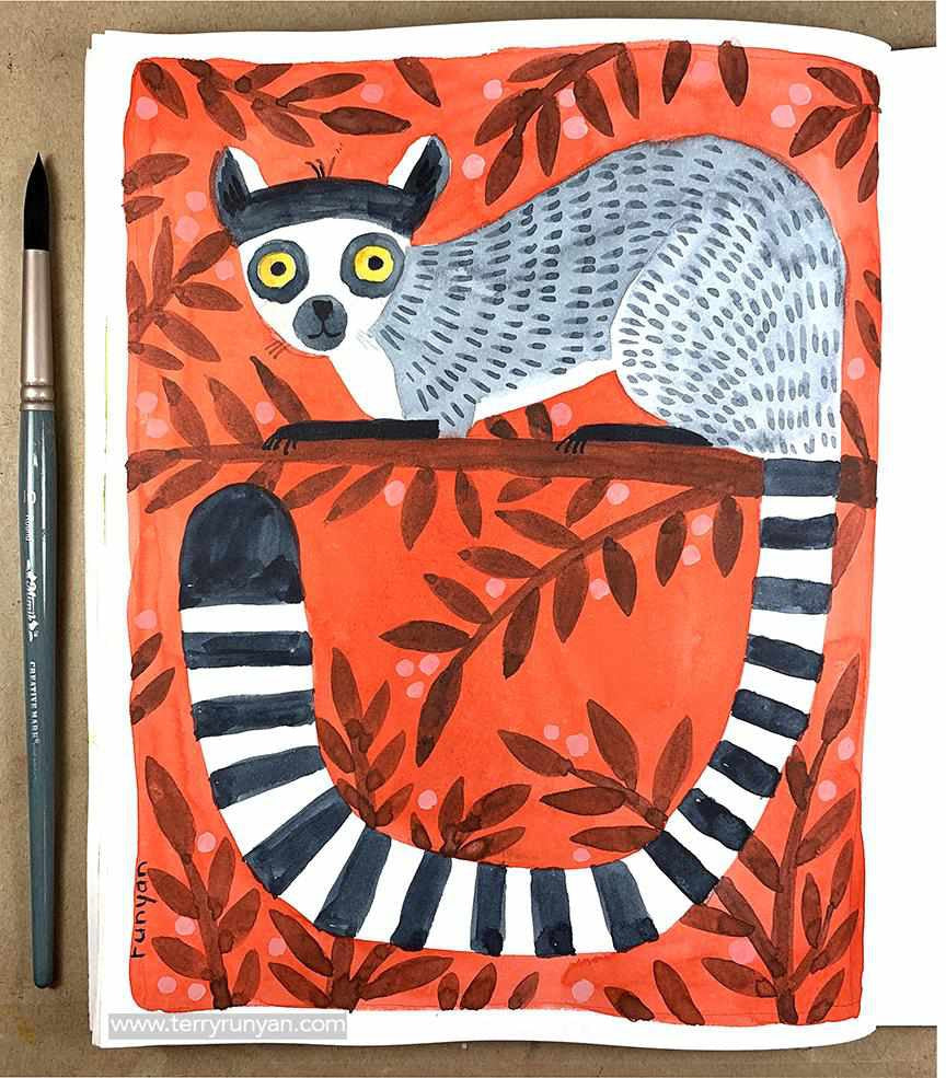 Lemur Stare!-Terry Runyan Creative