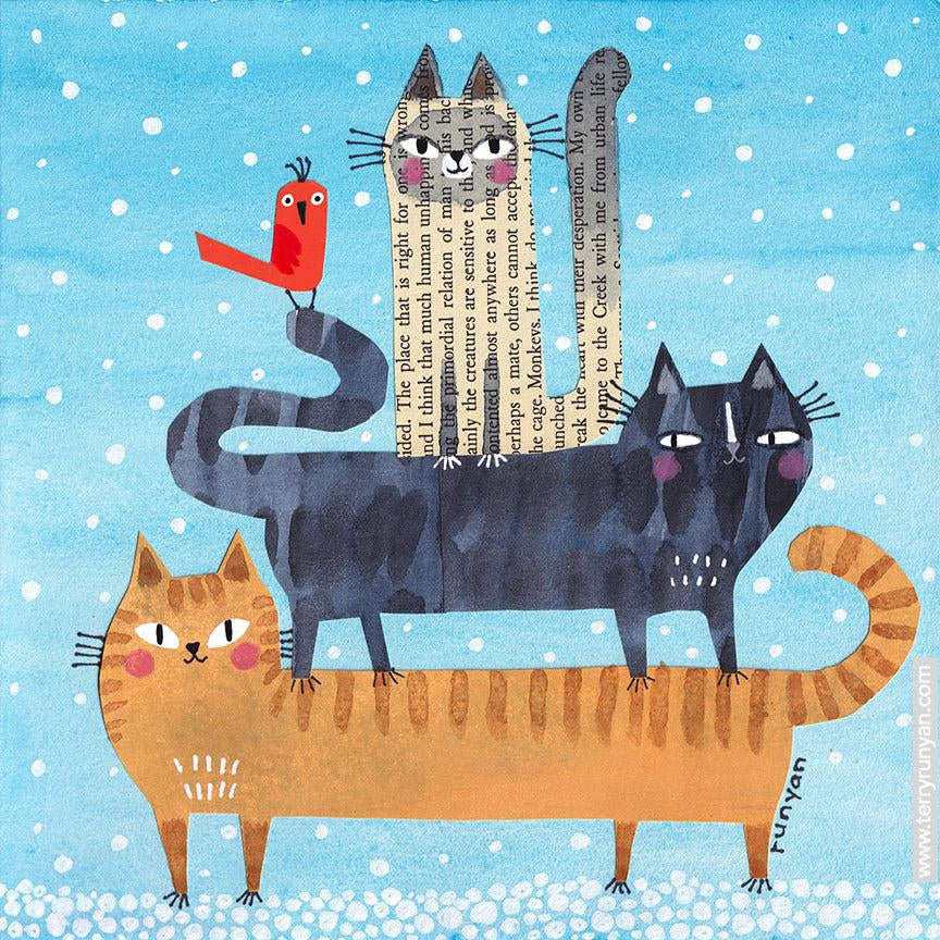 Winter Snow Cats-Terry Runyan Creative
