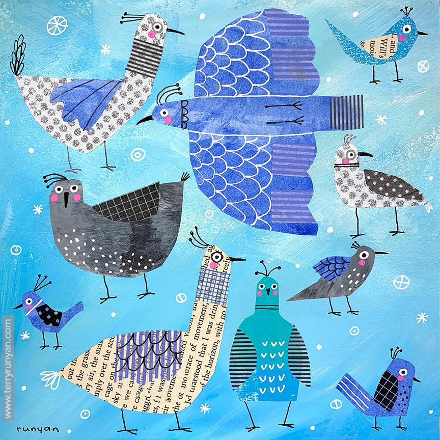 Blue Bird Batch!-Terry Runyan Creative