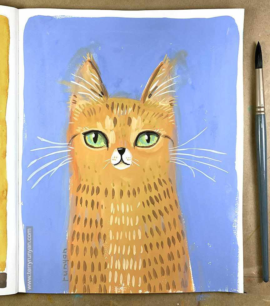 Caturday Portrait!-Terry Runyan Creative