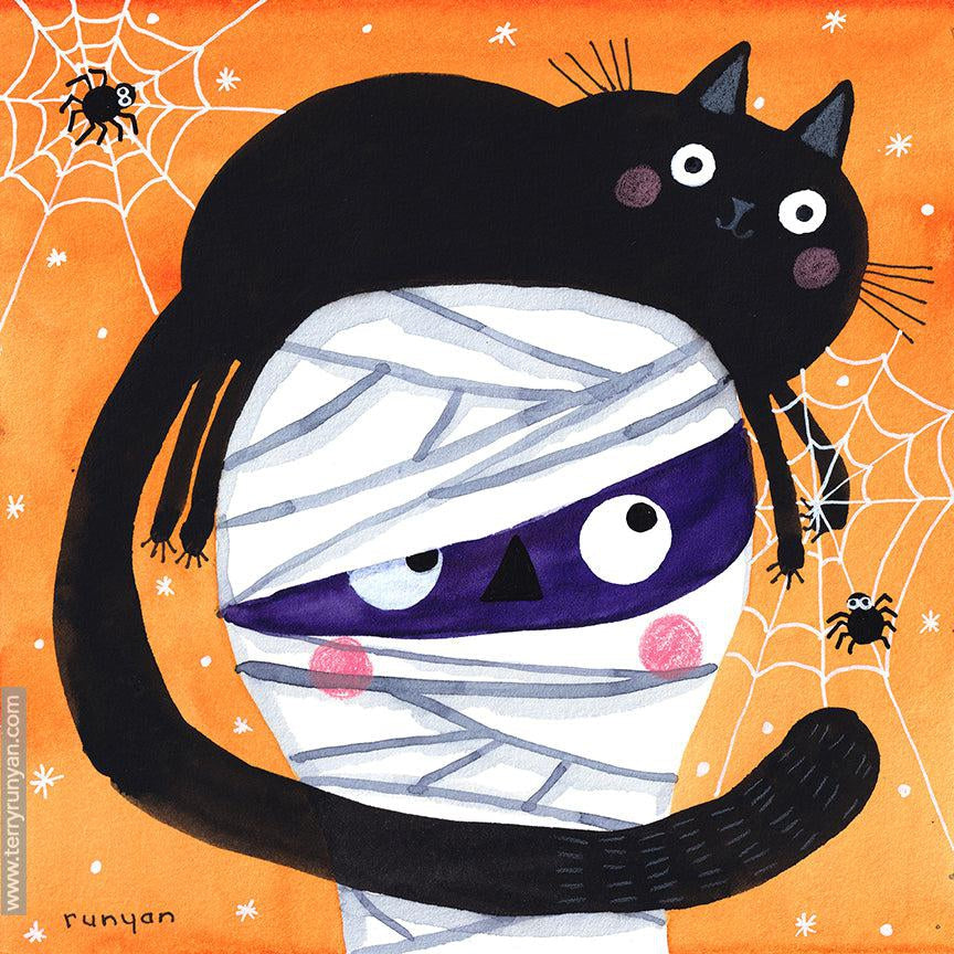 Mummy Cat Hat!-Terry Runyan Creative