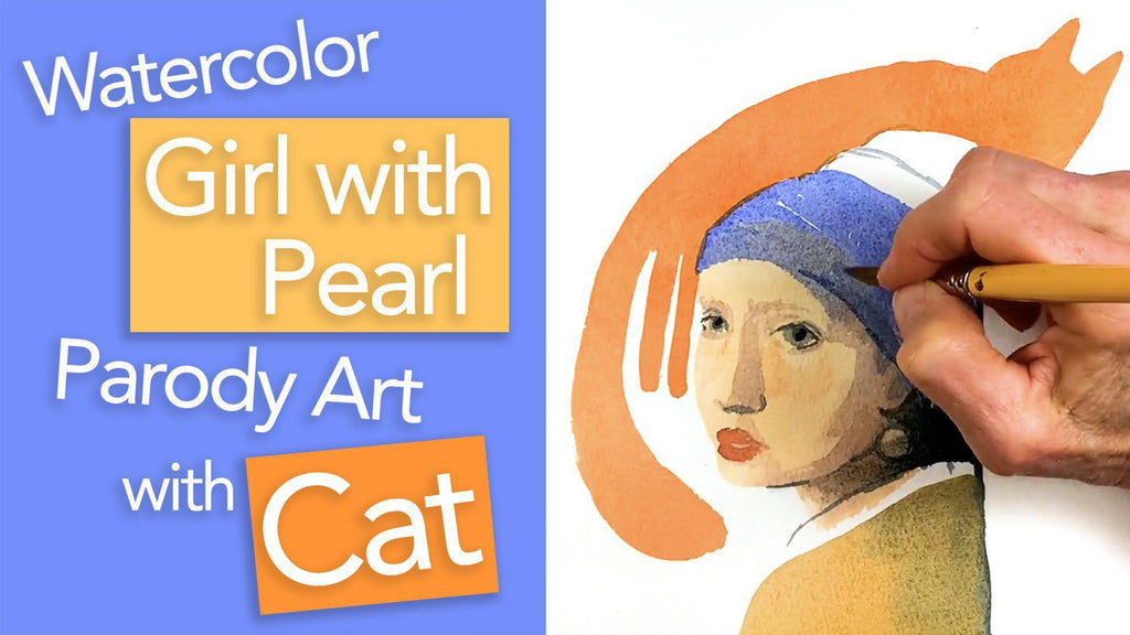 Girl with Pearl & Cat! Demo Video-Terry Runyan Creative