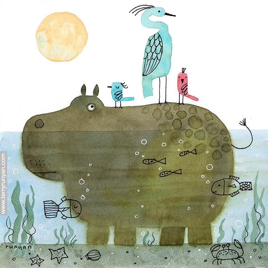 Hippo Perch!-Terry Runyan Creative