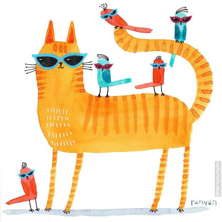 Cat Eyes Crowd!-Terry Runyan Creative
