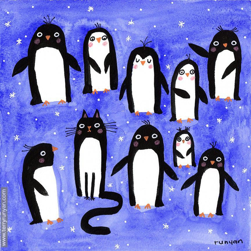 Penguin Appreciation Day!-Terry Runyan Creative