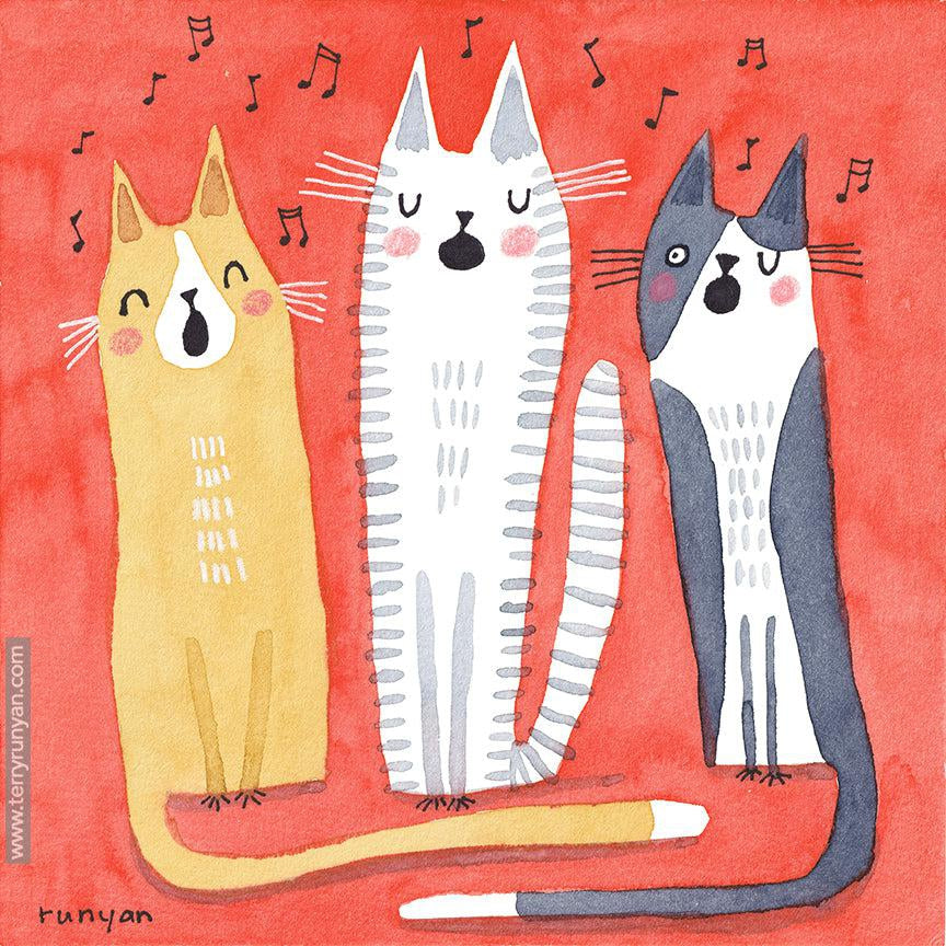 Kitty Trio!-Terry Runyan Creative