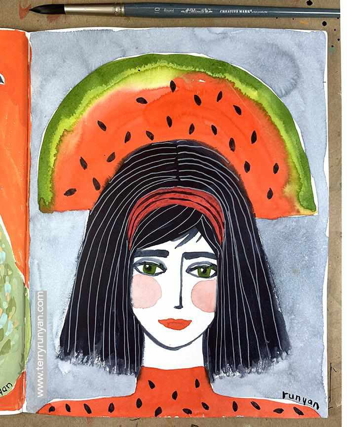Watermelon Woman!-Terry Runyan Creative
