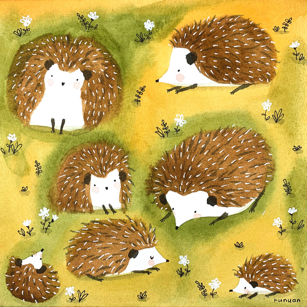 Hedgehogs!-Terry Runyan Creative