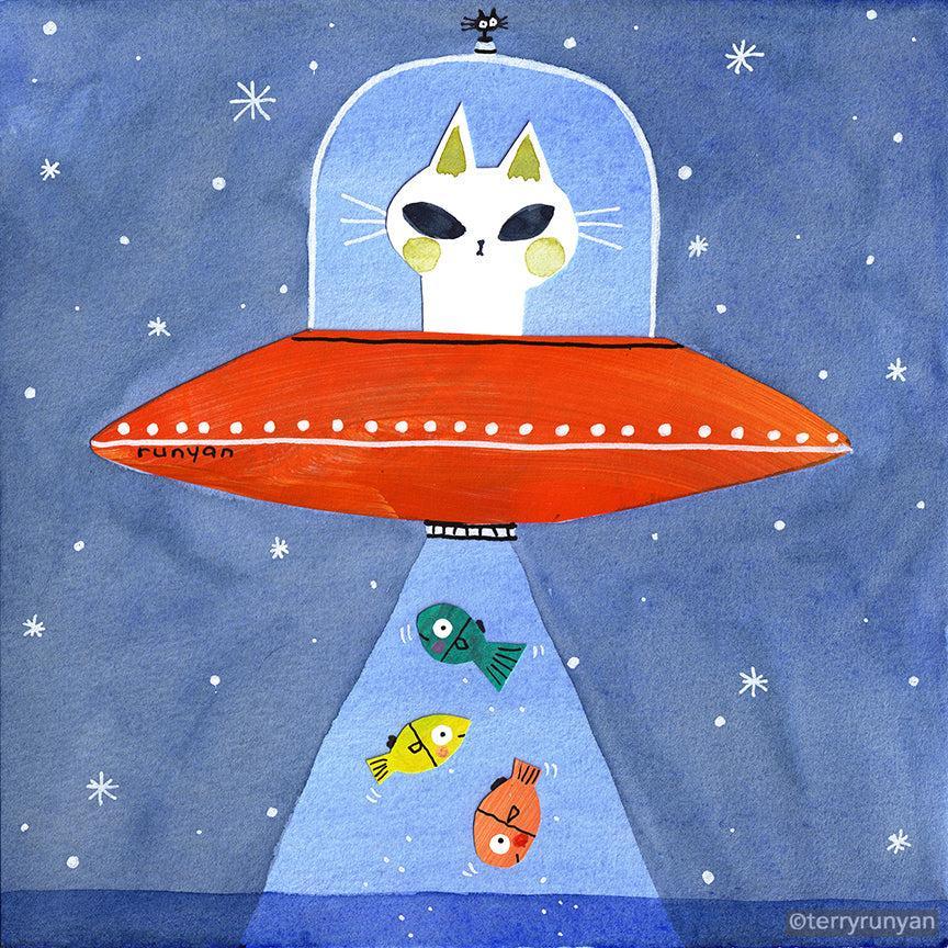 Extraterrestrial Catch!-Terry Runyan Creative